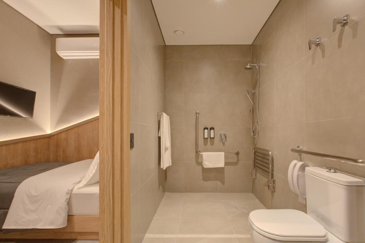 Fast Sleep Suites By Slaviero Hoteis - Hotel Dentro Do Aeroporto De Guarulhos - Terminal 2 - Desembarque Oeste Extérieur photo